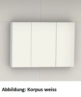 Artiqua Spiegelschrank, Weiß Glanz, 070-SDT-2-10-68 070-SDT-2-10-68