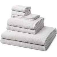 ROSS Handtuch Set Vita, Walkfrottee (Spar-Set, 8-St), 2 X Wasch- 2 X Gäste- 2 X Dusch- 2 X Handtuch im Set - Baumwolle
