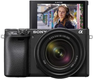Sony Alpha 6400 [24MP 4K 3"] schwarz inkl. E 18-135mm 1:35-56 OSS Objektiv