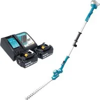 Makita Akku-Heckenschere DUN 461 WRF2 Akku Heckenschneider 18 V 46 cm + 2x Akku 3,0 Ah
