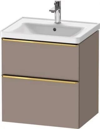 Duravit D-Neo Waschtischunterbau wandhängend Basalt Matt 584x452x625 mm - DE4359034430000 DE4359034430000