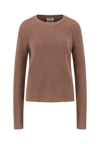 FYNCH-HATTON - PULLOVER O-NECK COTTON cinnamon - Gr. - 3XL