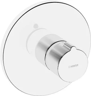 Hansa Funktionseinheit mit Dekorset Thermostatarmatur Hansahome 8860 verchromt, 88609045 88609045