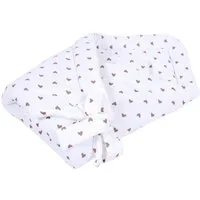 Einschlagdecke BABYLUX Einschlagdecke Musselin BABYHÖRNCHEN 75 x 75 cm Neugeborene, BabyLux
