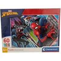 Clementoni® Puzzle Marvel Spiderman, Puzzle 60 Teile, Superheld, Clementoni 26048, 60 Puzzleteile
