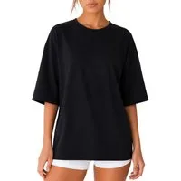 Reichstadt Oversize-Shirt Damen Oversized Kurzarmshirt 25RSW070 in kräftigen Farben