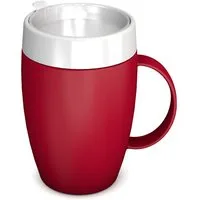 Ornamin Schnabelbecher Becher mit Trink-Trick mit Schnabelaufsatz/Trinkaufsatz, 2-tlg., Kunststoff, Trinkhilfe l Alltagshilfe l BPA-frei l Made in Germany