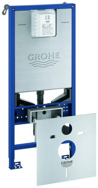 GROHE 3-in-1 Set Rapid SLX 39598 für WC mit Schallschutzset / Wandwinkeln, 39598000 39598000