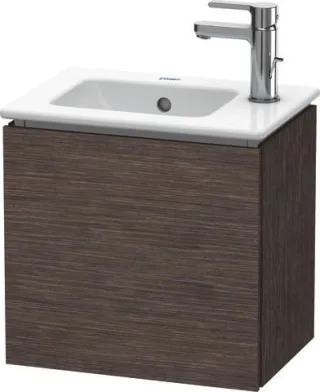 Duravit L-Cube Waschtischunterbau wandhängend Eiche dunkel gebürstet Matt 420x294x400 mm - LC6272L72 LC6272L7272