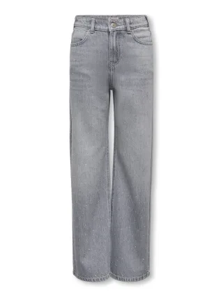KIDS ONLY - KOGCOBAIN RHS WIDE DNM AZG815 NOOS Light Grey Denim - Gr. - 140