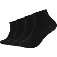 JOOP! Socken premium essentials (4-Paar, 4 Paar) mit Logoschriftzug an der Ferse