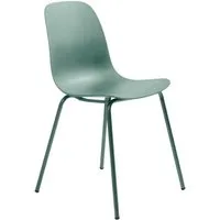 Trendstore Schalenstuhl Urix, Esszimmerstuhl, Küchenstuhl, mit Kunststoffsitzschale, 4-Fuß-Metallgestell, sechs Farben