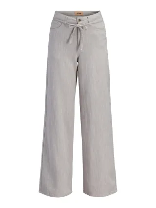 JJXX - JXZOE FIKA WIDE HW PANTS PNT Feather Gray - Gr. - 34