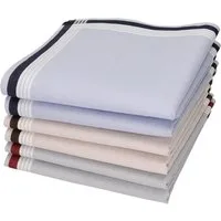 Betz Taschentuch Herren Stoff Taschentücher Set Leo 1 Dessin 3 Größe 40x40 cm, (6-St)