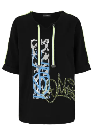 Doris Streich - Shirt schwarz - Gr. - 50