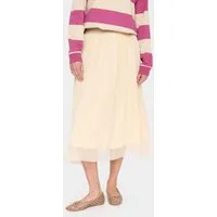 Saint Tropez Midirock CoralSZ Skirt aus Chiffon