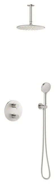 Damixa Silhouet HS 2 - Unterputz Thermostat Duschsystem, Stahl PVD, 571244600 571244600