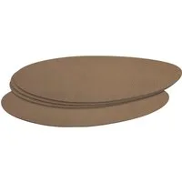LEONARDO Platzset GOCCE, oval, 34 x 48 cm, 4er-Set, (Set, 4-St), beidseitig verwendbar, mit unterschiedlichen Farben auf jeder Seite