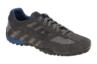 Geox Herren Sneakers U4507A 022EK C1115 Grau Graphite atmungsaktiv wasserdicht