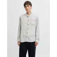 Jack & Jones Langarmhemd JJEBAND MELANGE SHIRT L/S SN