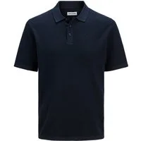 Jack & Jones PlusSize Polokragenpullover JJEGEORGE KNIT POLO SS SN PLS mit Polokragen