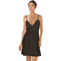 Nina Von C. Unterkleid Silver Edition (1-tlg) Negligee Hemdrock mit Spitzenverzierungen