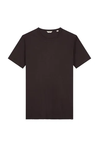 Dstrezzed - DS_Mc Queen Tee dk. brown - Gr. - S