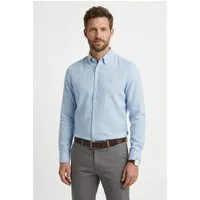 BOSS Leinenhemd LIAM 100% Leinen mit Button-Down-Kragen, regular fit