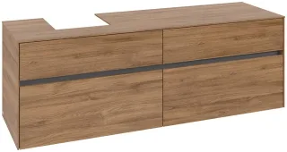 Villeroy & Boch Waschtischunterschrank Collaro C10500 1600x548x500mm Kansas Oak C10500RH