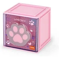 Legami Aufbewahrungsbox LEGAMI Erweiterbare Schreibtischbox - Cutie Cube - MEOW