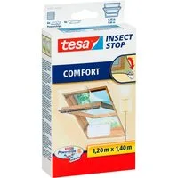 tesa Insektenschutz-Fensterrahmen tesa® 55881 Insect Stop Fliegengitter COMFORT WS 1,2x1,4m