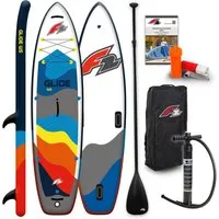 F2 SUP-Board F2 SUP Stand Up Paddle Board Glide WS 10'2'' Grau, Stand up paddle board