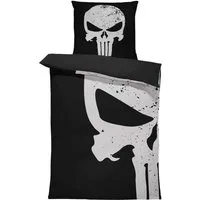 One Home Bettwäsche Skull, Mikrofaser, 2 teilig, Totenkopf Muster
