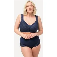 Ulla Popken Bustier Bralette Spitze Reißverschluss ohne Bügel