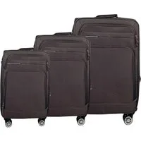My Travel Bag Koffer 3090 Stoffkoffer 4-Rollen Trolley Reisekoffer Tasche Reisetasche, inkl. Dehnungsfuge und 360° Rolle