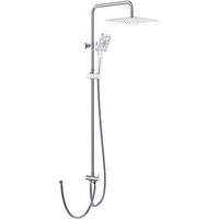 Rainsworth Duschsystem Duschkopf Set, 3 Strahlart(en), Zweifunktion Duschset mit Verteiler