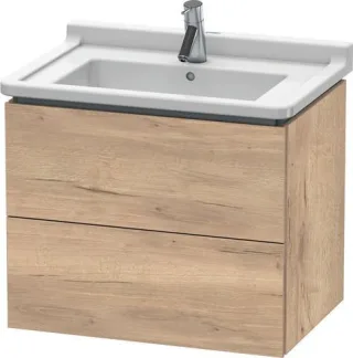 Duravit L-Cube Waschtischunterschrank wandhängend 670x469x558 Ei Marmoriert LC626405555