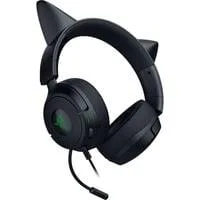 Kraken Kitty V3 X Black, Gaming-Headset schwarz/grün, 3,5-mm-Klinkenstecker