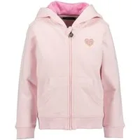 Blue Seven Sweatjacke Blue Seven Mädchen Sweatjacke Jacke Kapuze rosa (1-tlg., kein Set)