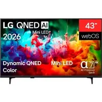 LG 43QNED71B6B QNED-Fernseher (108 cm/43 Zoll, 4K Ultra HD, Smart-TV)
