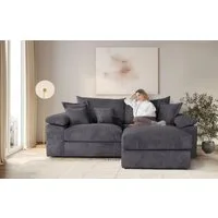 OTTO home Ecksofa Soft&Cosy XL L-Form, B: 246 cm - OTTO. Verlässliche Qualität., Mega-Sofa, Cord oder Chenille-Struktur, mit Federkern & 4 Zierkissen