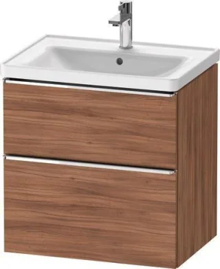 Duravit D-Neo Waschtischunterbau wandhängend Nussbaum Matt 634x452x625 mm - DE4354010790000 DE4354010790000