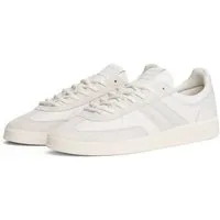 Tommy Jeans THE GREENWICH EDGE LEATHER Sneaker, Freizeitschuh, Halbschuh, Schnürschuh mit Ziernähten geschmückt