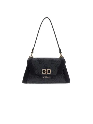 Guess Schultertasche Kohle-Logo