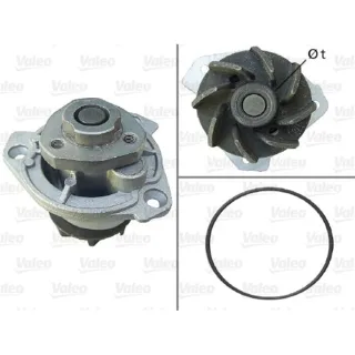 Valeo Wasserpumpe + Dichtung Audi Ford Porsche Seat Skoda VW