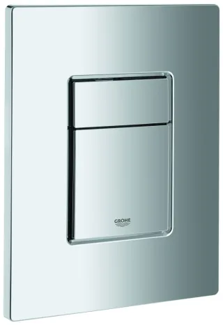 Grohe Abdeckplatte mit Drucktaste 42371 chrom, 42371000 42371000