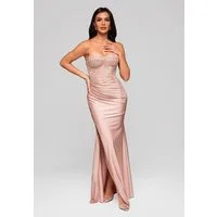 OMBRE Abendkleid Elegantes Corsagenkleid