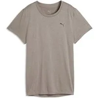 PUMA Trainingsshirt TAD ESSENTIALS Meliertes T-Shirt Damen