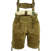 Fuente Leather Wears Trachtenlederhose Lederhose Kinder Trachtenhose kurz - Träger