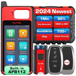 Autel MaxiIM KM100 KM100X Universal Key Generator Kit Lifetime Free Updates 37+ Models AutoVIN All Keys Lost PK IM508S